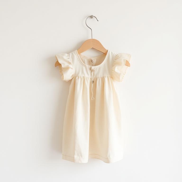 Robe en gaze de coton sur une boutique en ligne
